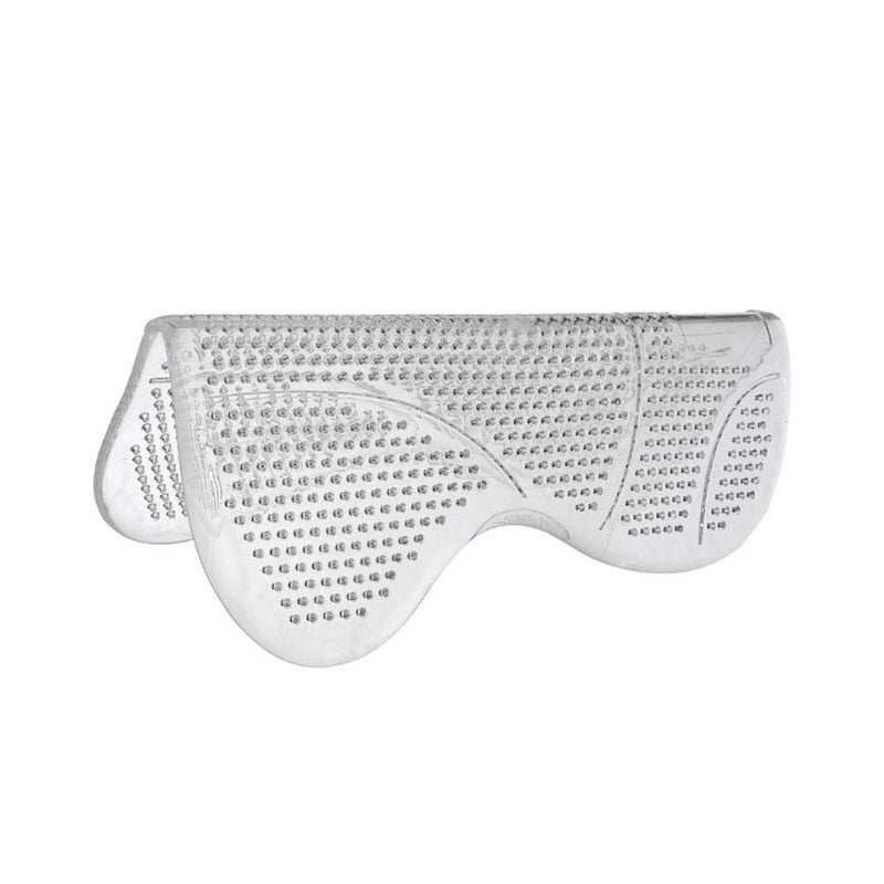 Ovation Perforated Silicon Anti-slip Half White Saddle Pad - Image 2